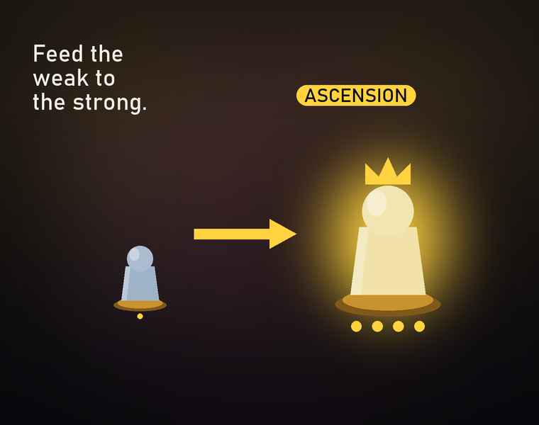 Absorption and ascension