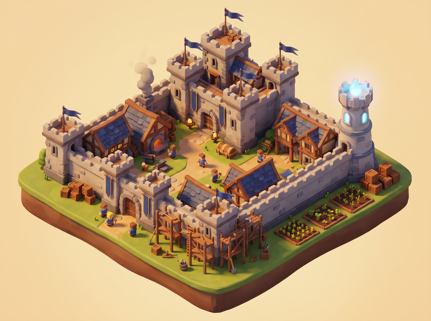 The castle